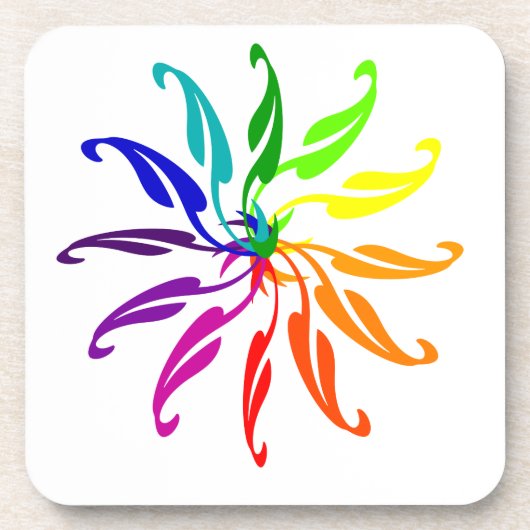 コースターセット – カラーホイール コースター (正面)