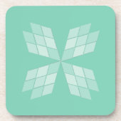 コースターセット – ダイヤモンド花びら コースター (正面)