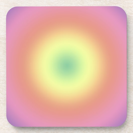 コースターセット – レインボーサークル コースター (正面)