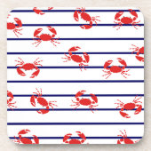 コースターセット – レッドカニ コースター (正面)