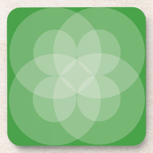 コースターセット – 円の交差 コースター (正面)