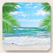 コースターセット – 熱帯海シーン コースター (正面)