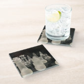 コースターチェスの画像。 ガラスコースター (アングル)