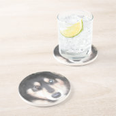 コースターハスキーワンブルーアイワンブラウンアイ コースター (側面)