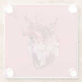 コースターハート ガラスコースター (裏面)