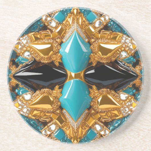 コースターバイバハマカラーズデザイン コースター (正面)