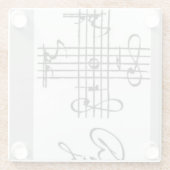 コースターバッハの謎 ガラスコースター (裏面)