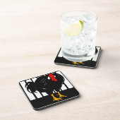 コースタービクトリアンのウッドカットルースター コースター (右側)