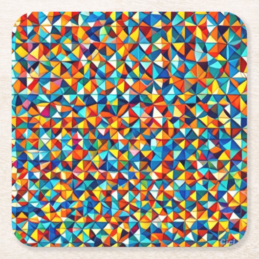 コースターファンキー スクエアペーパーコースター (正面)