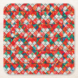 コースターファンキー スクエアペーパーコースター