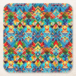 コースターファンキー スクエアペーパーコースター