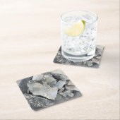 コースターロックハート頁岩 スクエアペーパーコースター (インサイチュ)