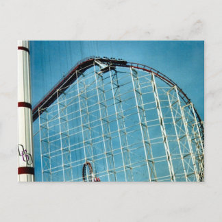 コースター乗り ポストカード