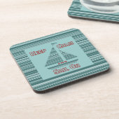 コースター保セットに対するCalm & Sail コースター (左側)