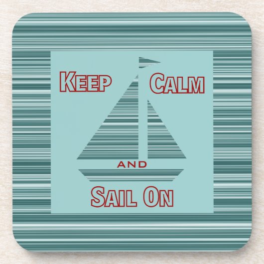 コースター保セットに対するCalm & Sail コースター (正面)