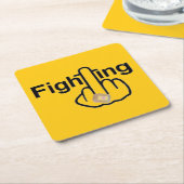 コースター戦の逆転 スクエアペーパーコースター (アングル)