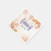 コースター祝の瞬間を過ごす スタンダードカクテルナプキン (角)