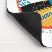 コースター第15記念日のマウスパッド マウスパッド (コーナー)