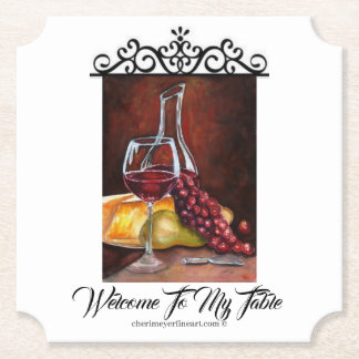 コースター紙 – マイテーブルへようこそ ペーパーコースター