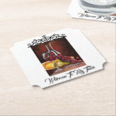 コースター紙 – マイテーブルへようこそ ペーパーコースター (アングル)