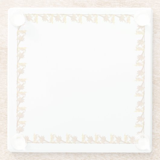 コースター縁ど-オブ・ゴールデン・アングルアイアン離れ・アイアンズ ガラスコースター (裏面)