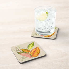 コースター芸術品を気取ったセットの秋 コースター