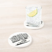 コースター落ちた – 同志(黒) コースター (側面)