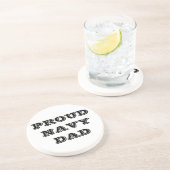 コースター誇りを持ったネイビーパパ コースター (側面)