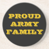 コースター誇りを持った陸軍家族 コースター (正面)