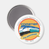 コースター15thアニバーリアマグネット マグネット (正面/裏面)