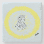 コースター：アポロサンゴッド ストーンコースター (正面)