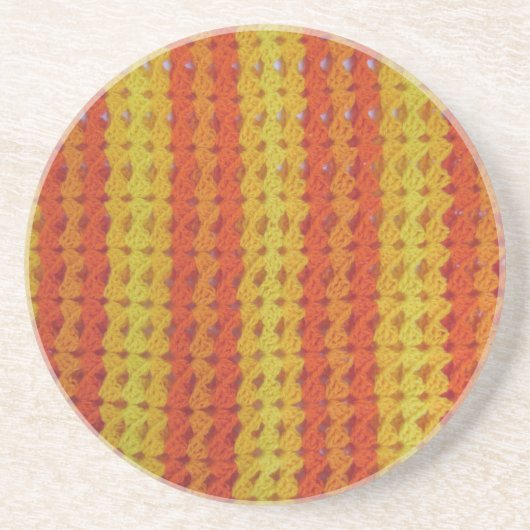 コースター – オレンジアフガン (正面)