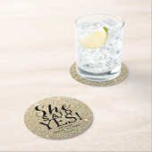 コースター – グリッターブライダルシャワー – 彼女はYesを述べた (インサイチュ)