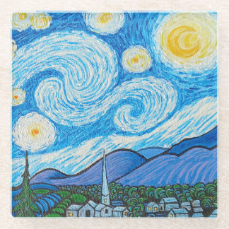 コースター - スターリーナイトにインスパイアされた絵