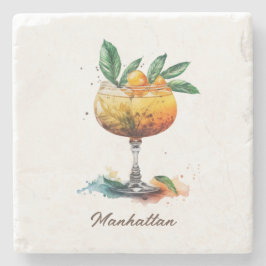 コースター、ストーン – マンハッタン ストーンコースター