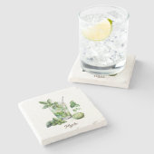 コースター、ストーン – Mojito ストーンコースター (横)