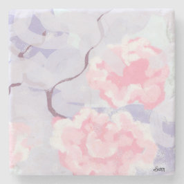 コースター:バラの花弁 ストーンコースター
