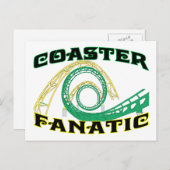 コースター・ファナティック ポストカード (正面/裏面)