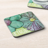 コースター"フラワーインク1" コースター (左側)