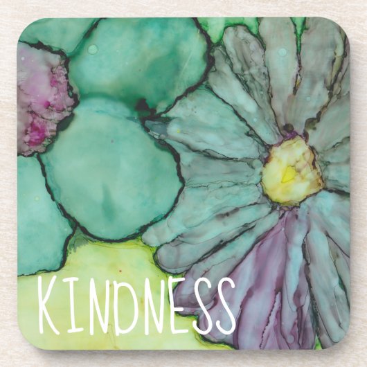 コースター"フラワーインク1" コースター (正面)