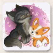 コースター – フワフワの幼児 (正面)