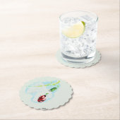 コースター：北アメリカの花 ペーパーコースター (インサイチュ)