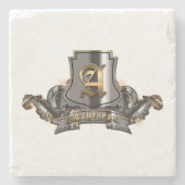 コースター（大理石） ストーンコースター (正面)