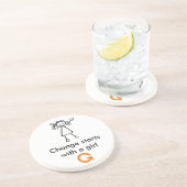 コースター-女の子 コースター (側面)