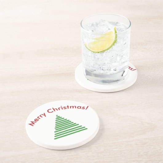 コースター – 曲線付き様式化されたツリー文字 (側面)