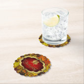 コースター – 板紙 – 秋楽しい感謝祭 (インサイチュ)