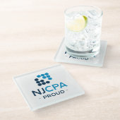 コースター – 正方形 – ガラス (アングル)