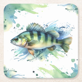 コースター – 水彩シリーズ:パーチ
