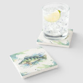 コースター – 水彩シリーズ：パーチ (横)