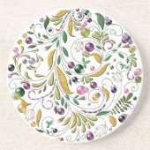 コースター – 砂岩 – トスカーナ円 (正面)